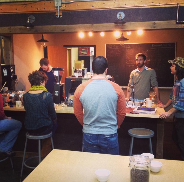 Jessie and the Rise owners go to Goshen Coffee Training.